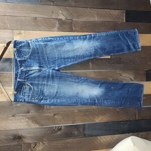 Mens Bonobos straight fit jeans. Size 36x32
